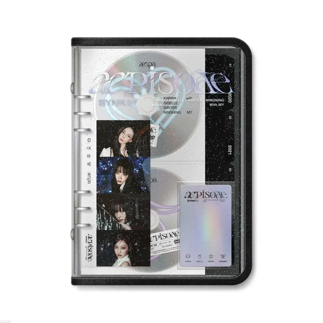 에스파 aespa  SYNK 1 DVD 버전 포카 구성품 미개봉