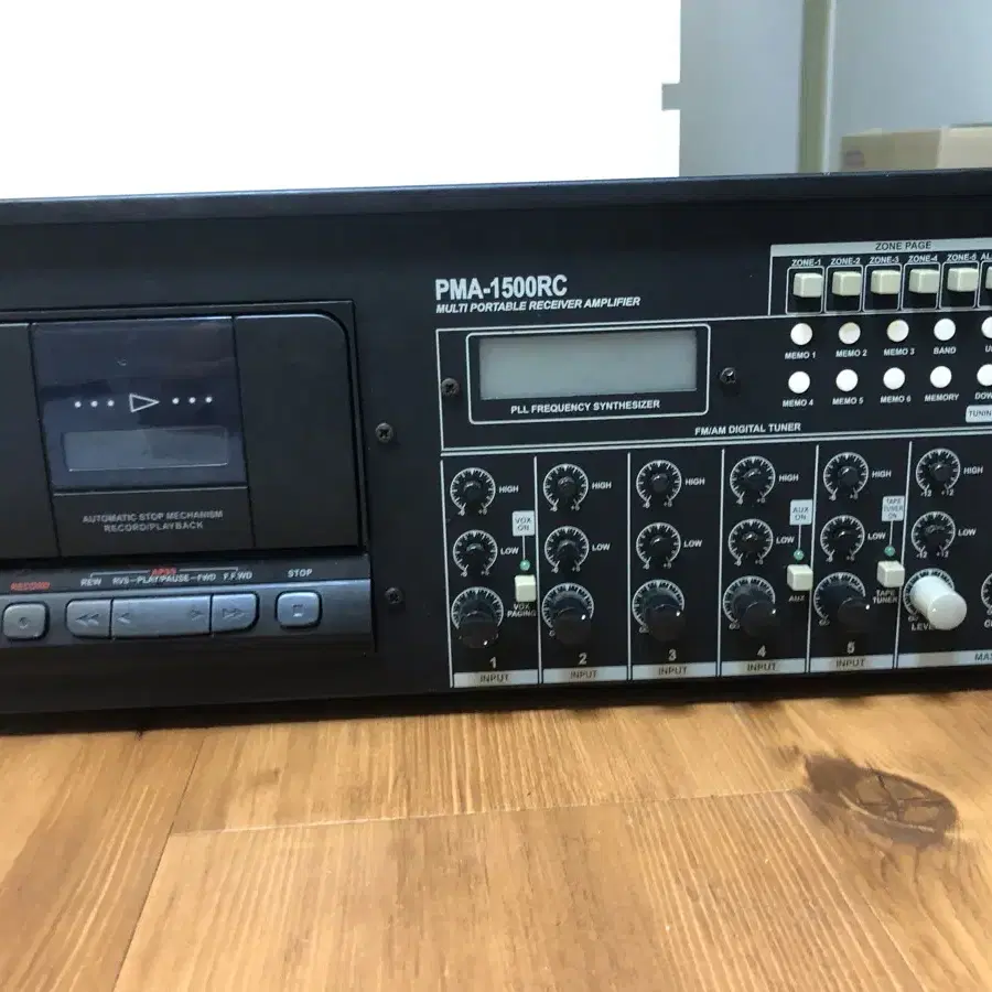 VASCOM 오디오믹서 앰프 PMA-1500RC