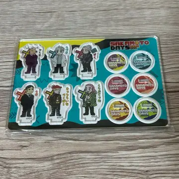 SAKAMOTODAYS 사카모토 데이즈 아크릴 미니 피규어 라쿠 슬러