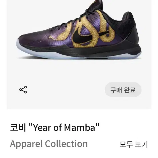 나이키 코비5 Year of Mamba