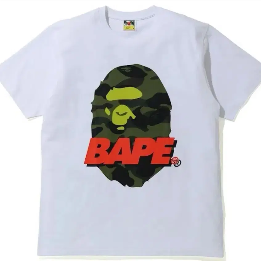 BAPE 베이프 카모 반팔