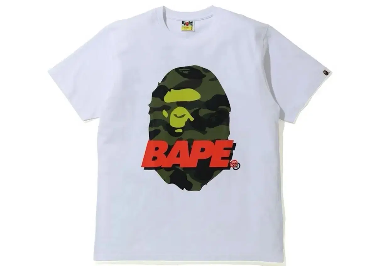 BAPE 베이프 카모 반팔