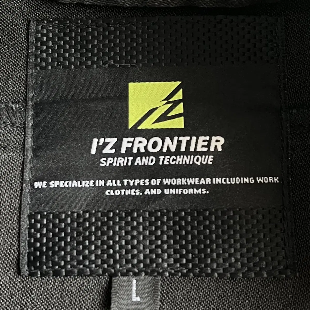 I'Z Frontier 피그먼트 다이드 바이커 집 자켓