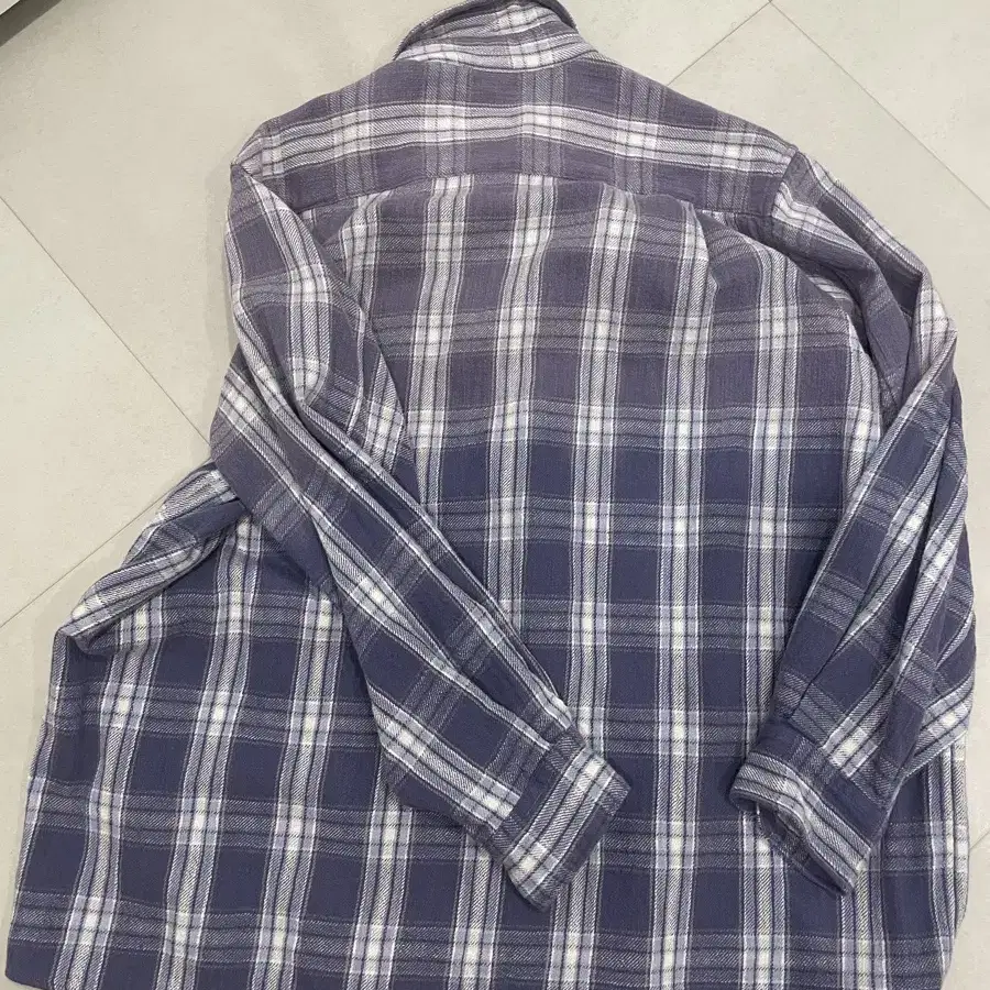 Kuro denim shirt 3size purple