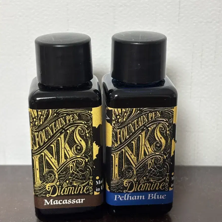 디아민 잉크 30ml (macassar, pelham blue)