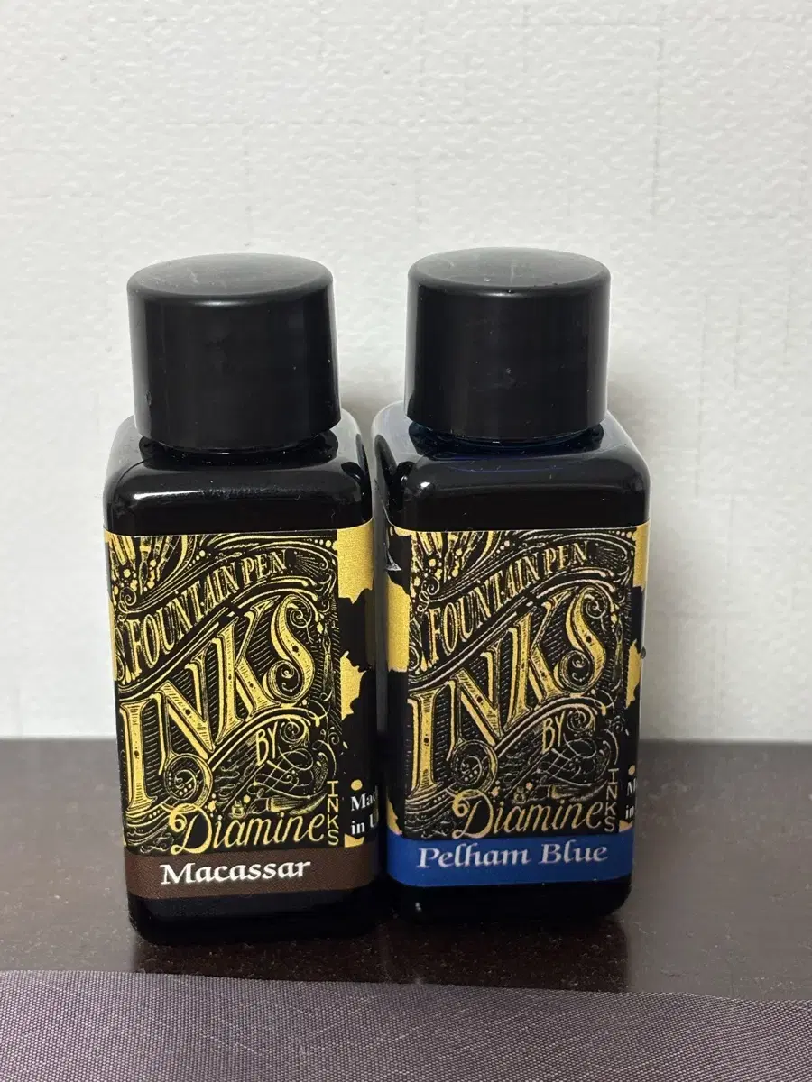 디아민 잉크 30ml (macassar, pelham blue)