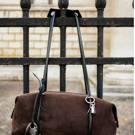 714center 마고백 MARGOT BAG SUEDE (BROWN)