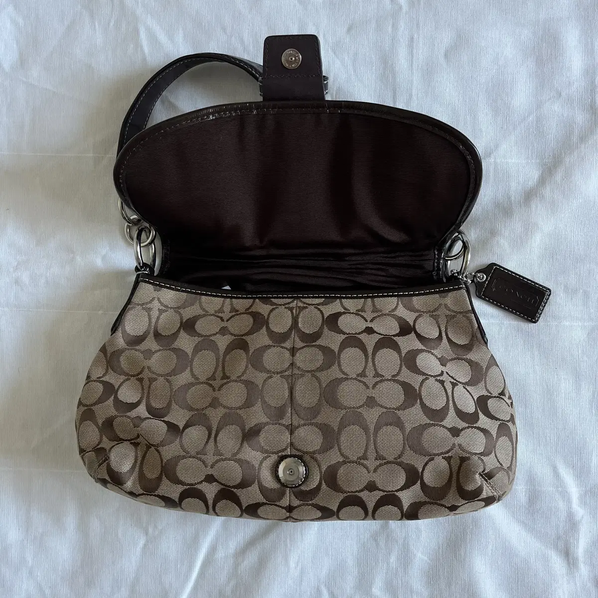 COACH 00's Jacquard Shoulder Bag