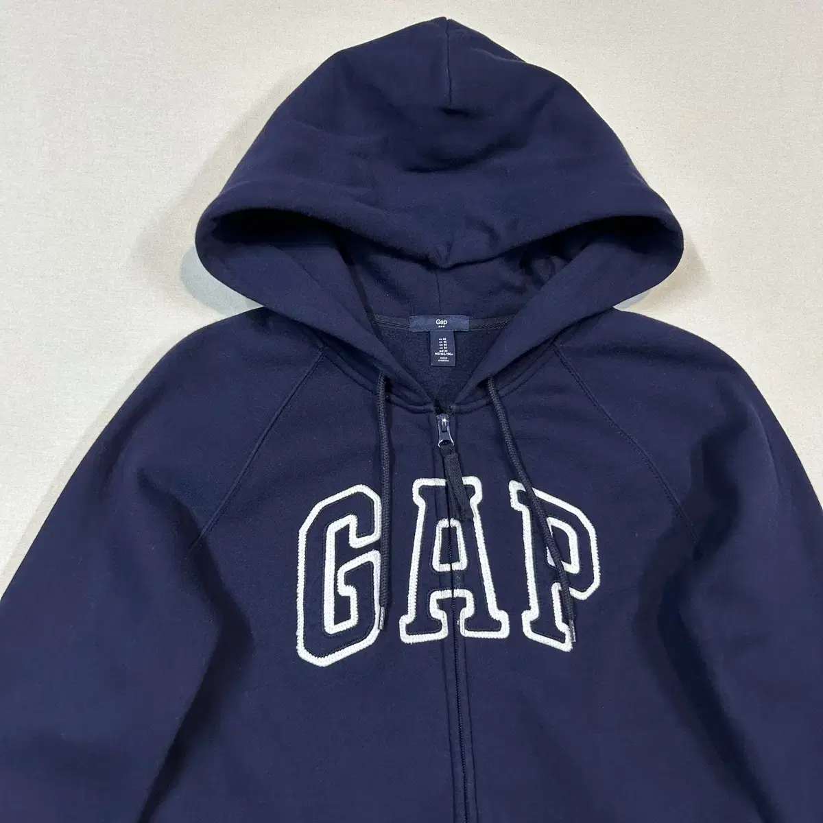 M) GAP 갭 차콜 그레이 후드집업