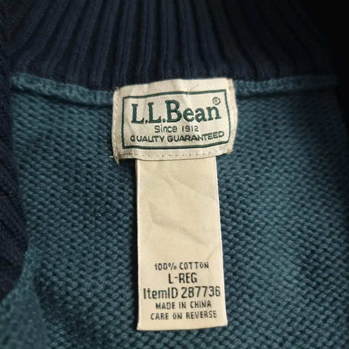 L.L.BEAN 엘엘빈 하프집업 니트