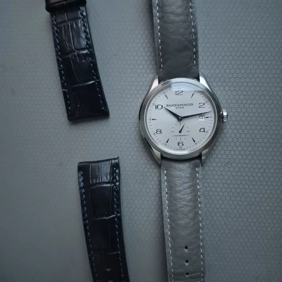 급처 보메 메르시에 클리프턴 클라시마 gmt 시계 Baume & Merc