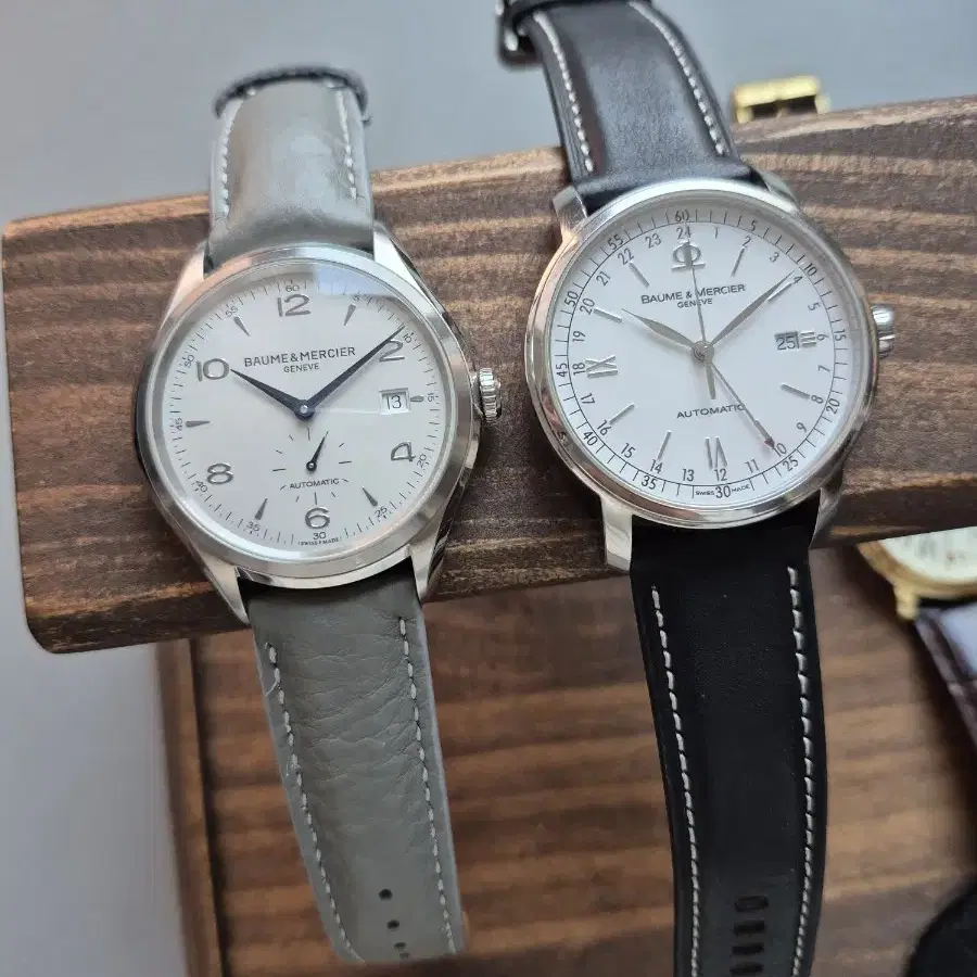 급처 보메 메르시에 클리프턴 클라시마 gmt 시계 Baume & Merc