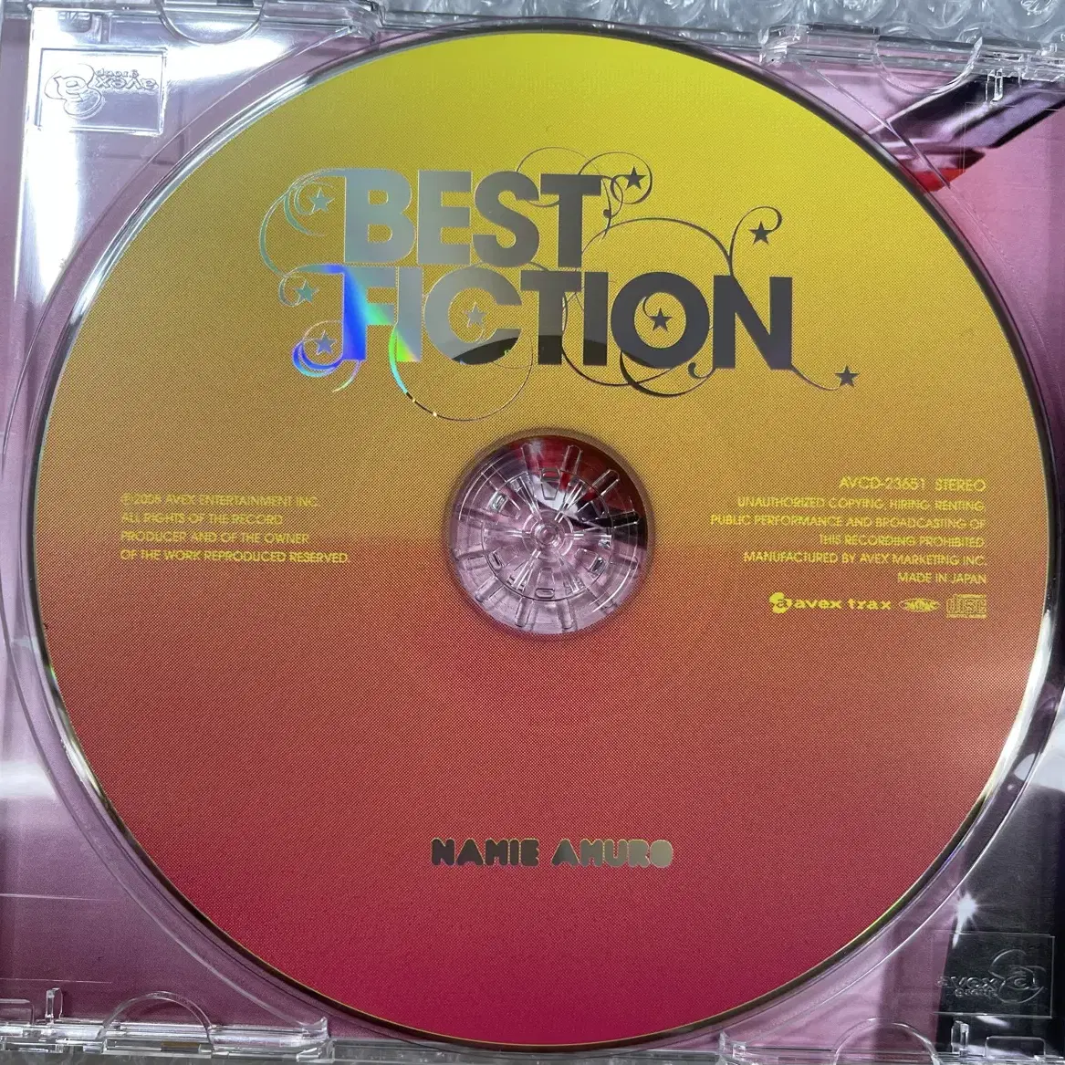 아무로 나미에 / BEST FICTION cd