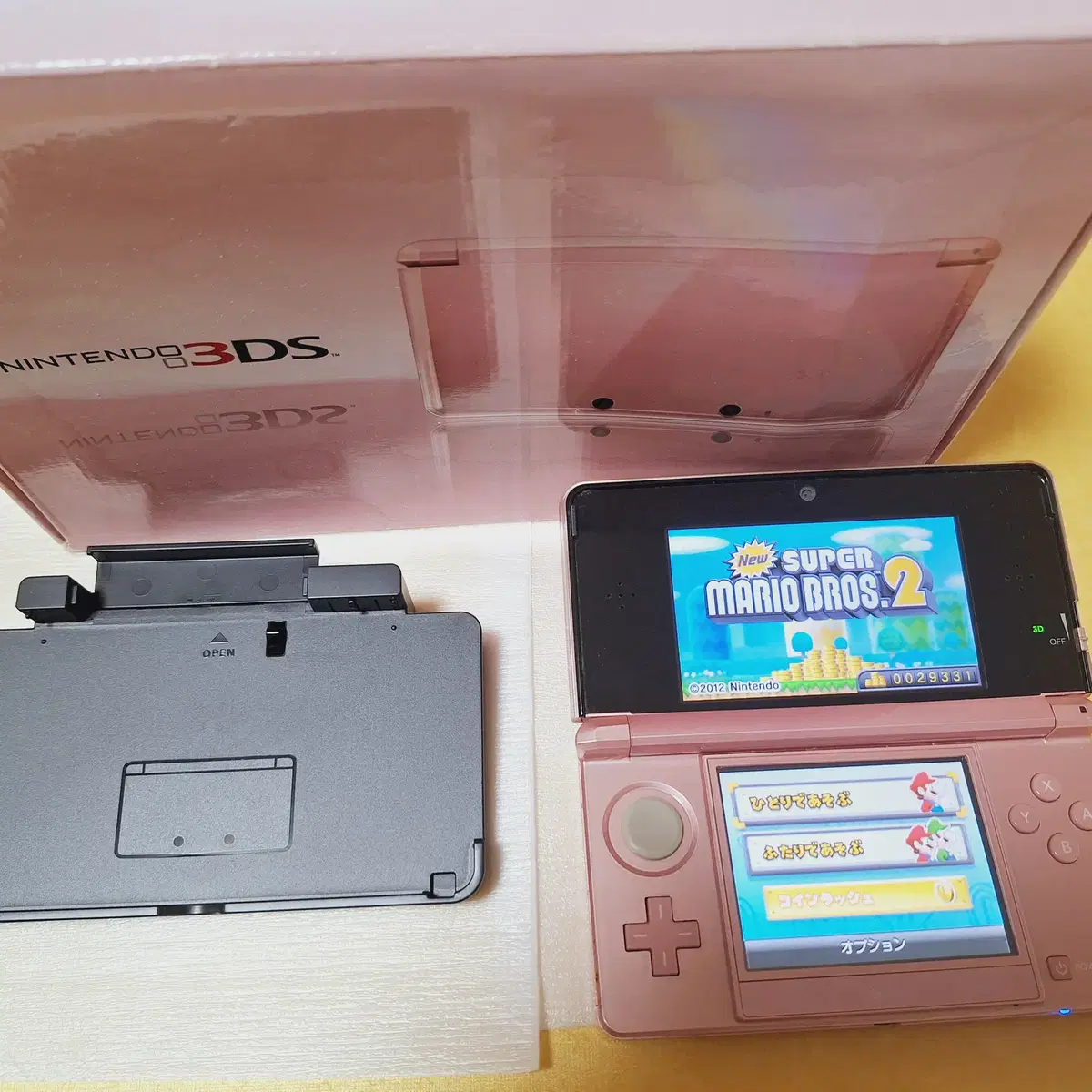 S급 닌텐도 3DS 핑크 삼다수 3dsll dslite dsi X