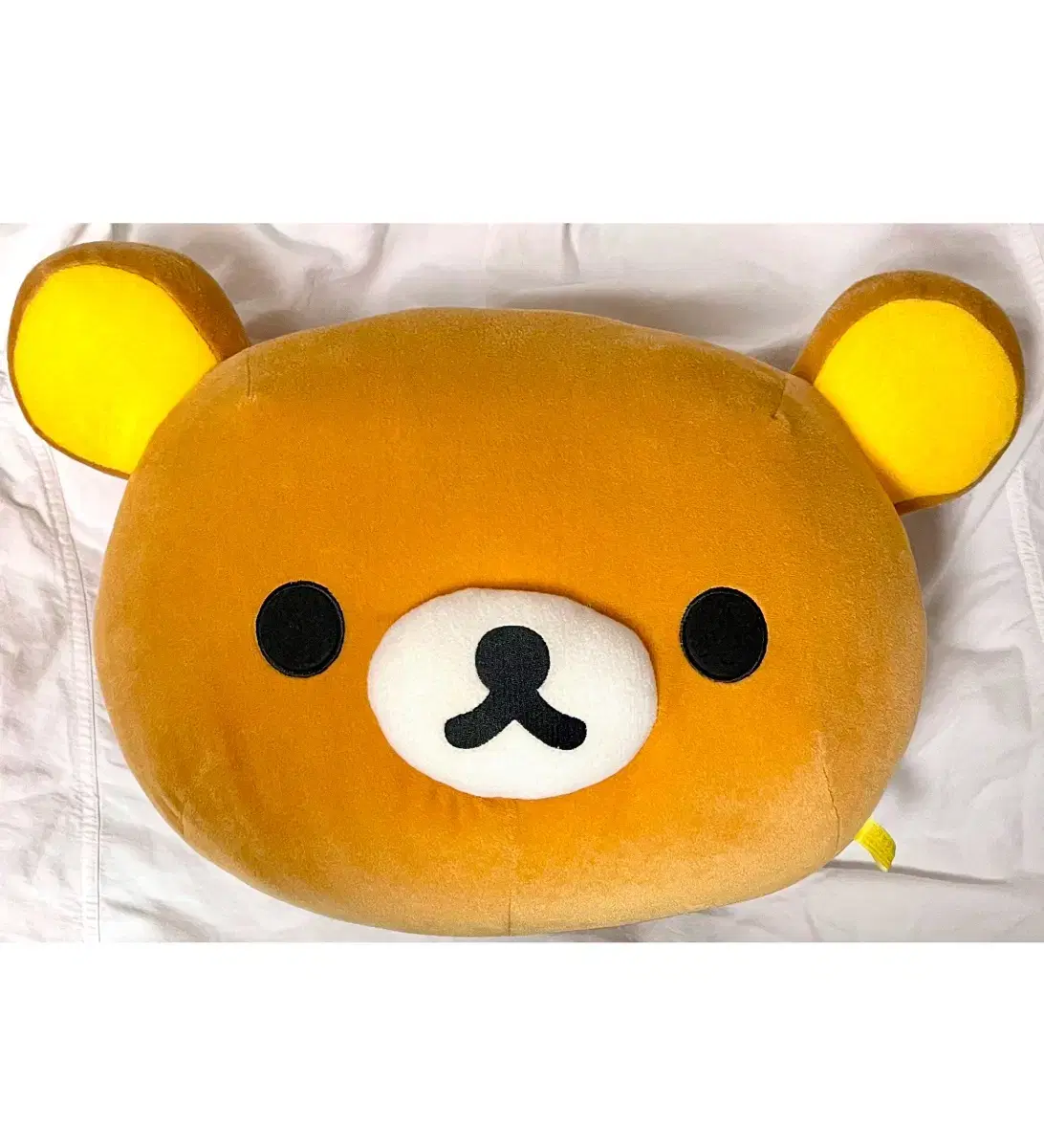 Rilakkuma face cushion doll