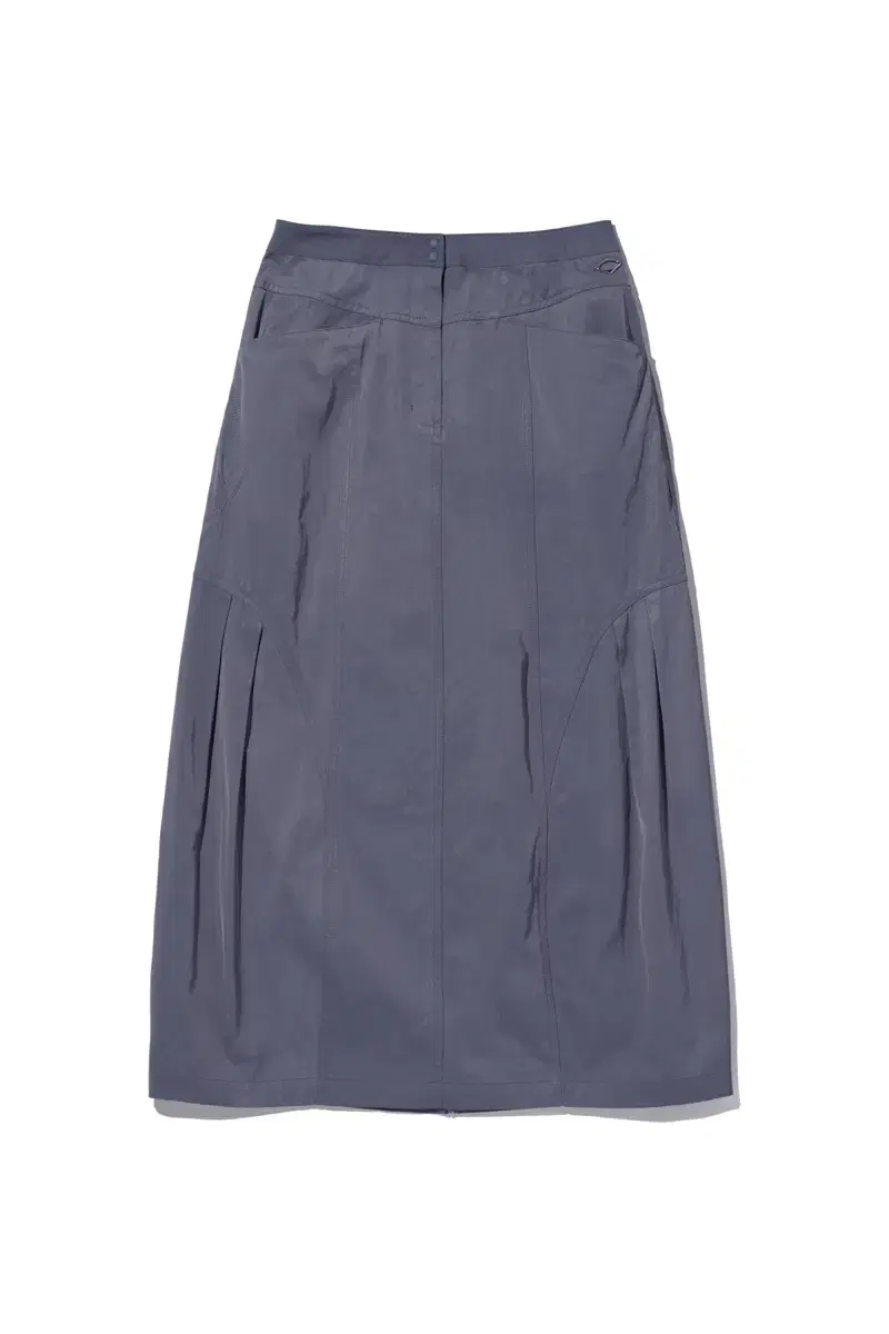 Mschf RHOMBUS LONG SKIRT_BLUE GREY 미스치프