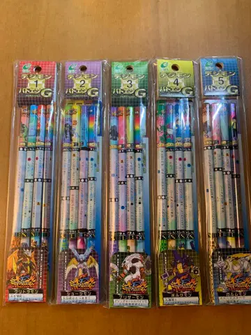 [미개봉 새상품] 디지몬 바토엔 G(제너레이션) 5종 세트