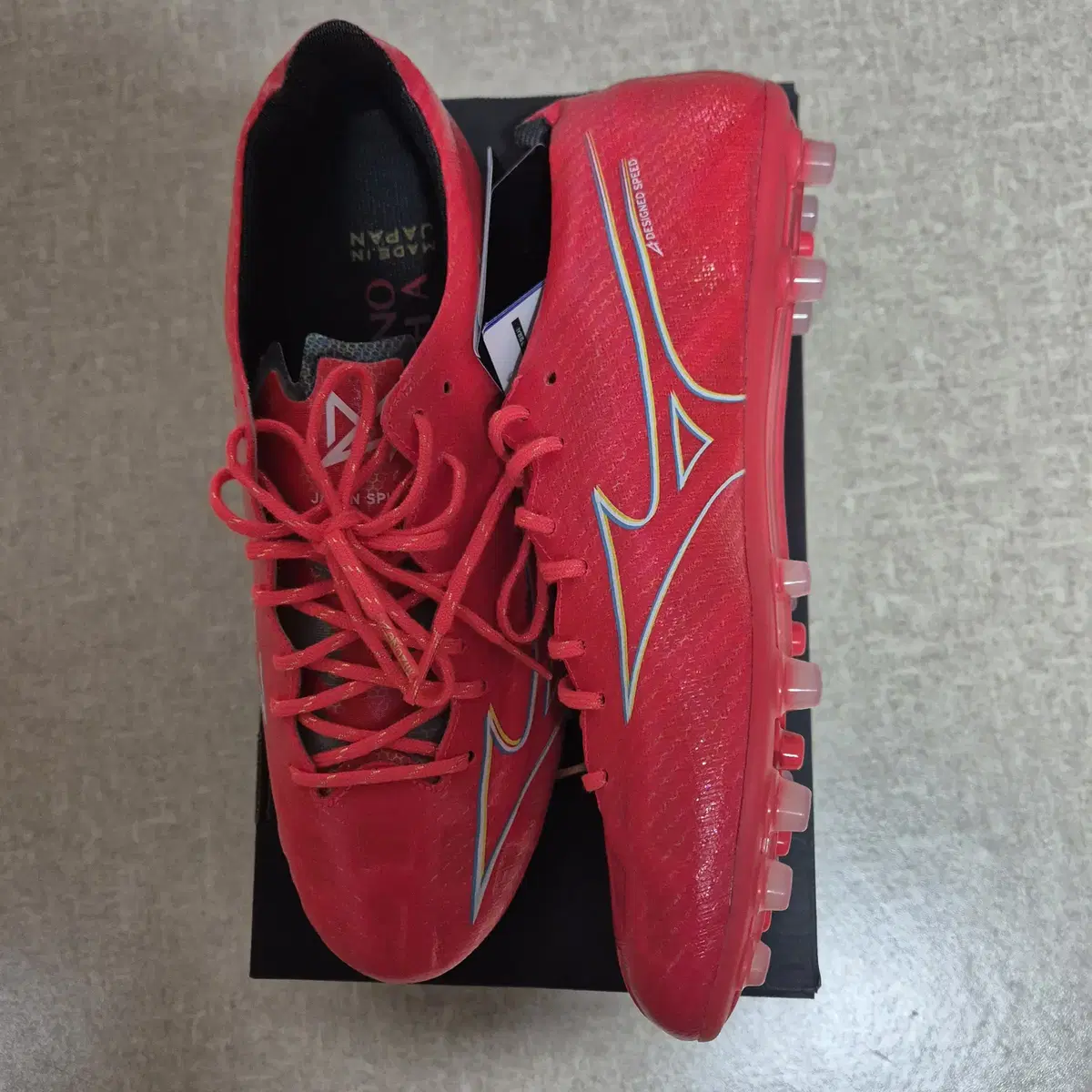 MIZUNO &JA PAN AG  RED P1GA236164  축구화