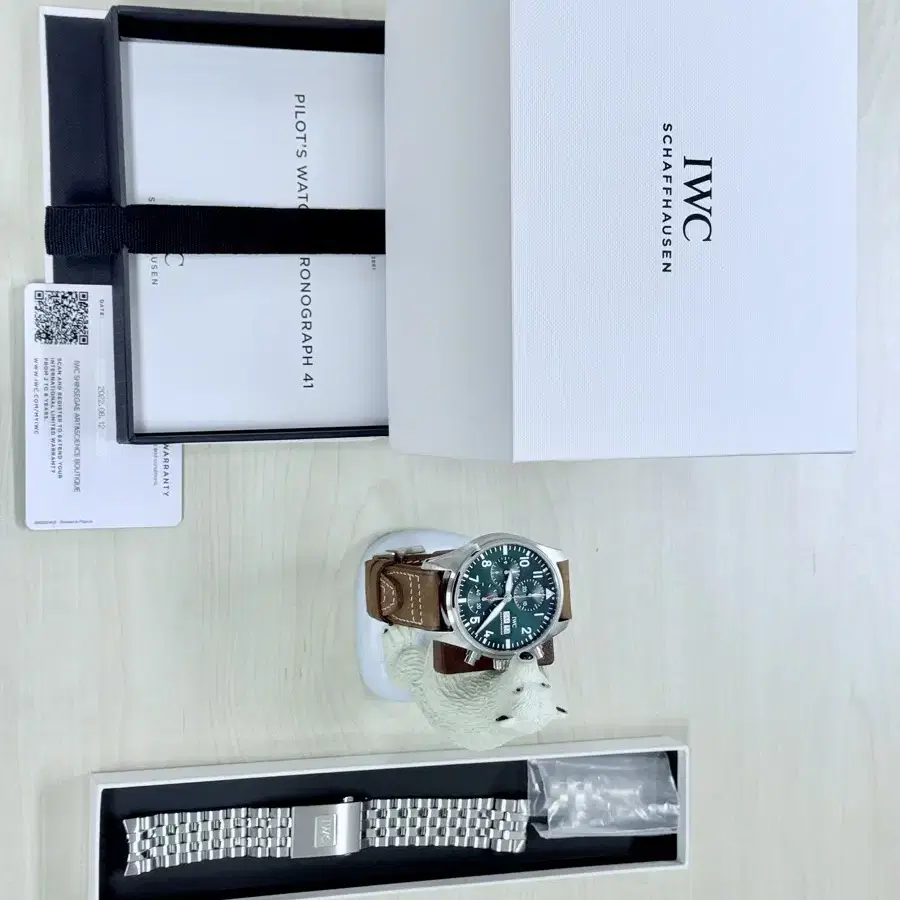 IWC Pilot Chrono 41 Green