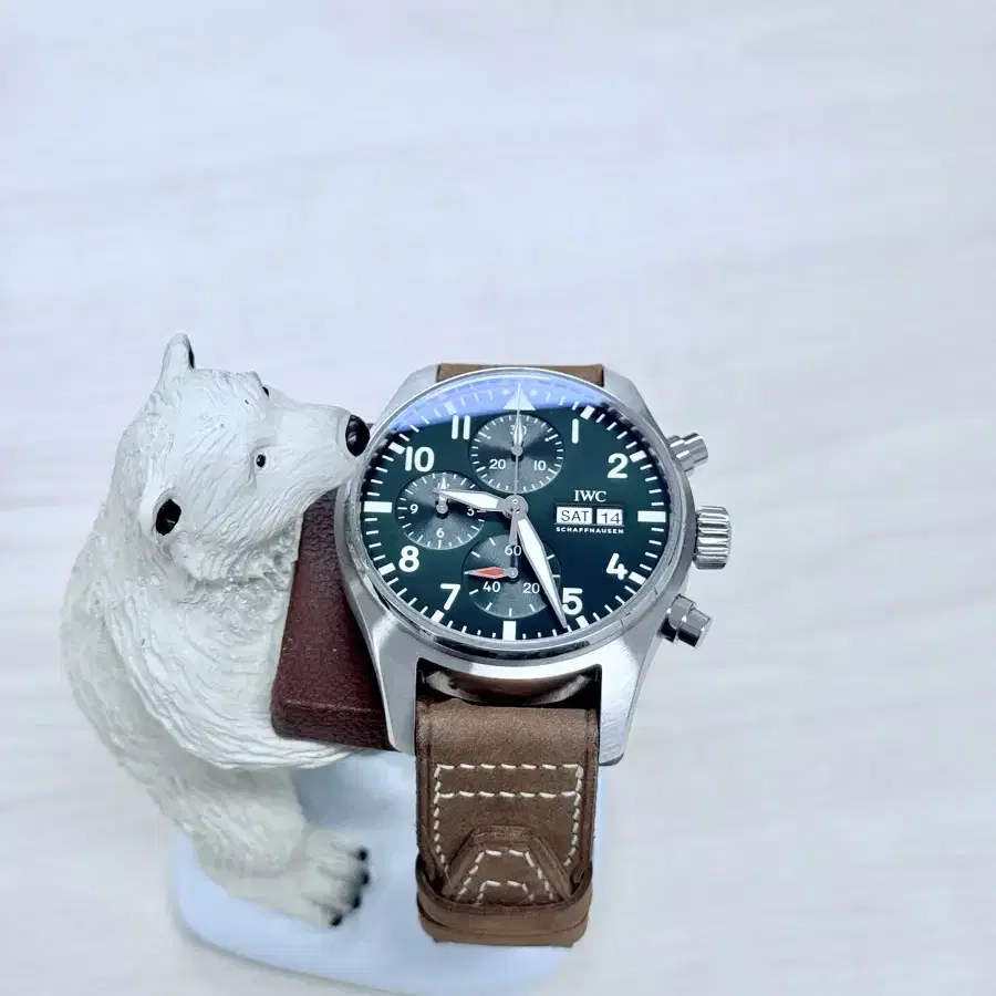 IWC Pilot Chrono 41 Green