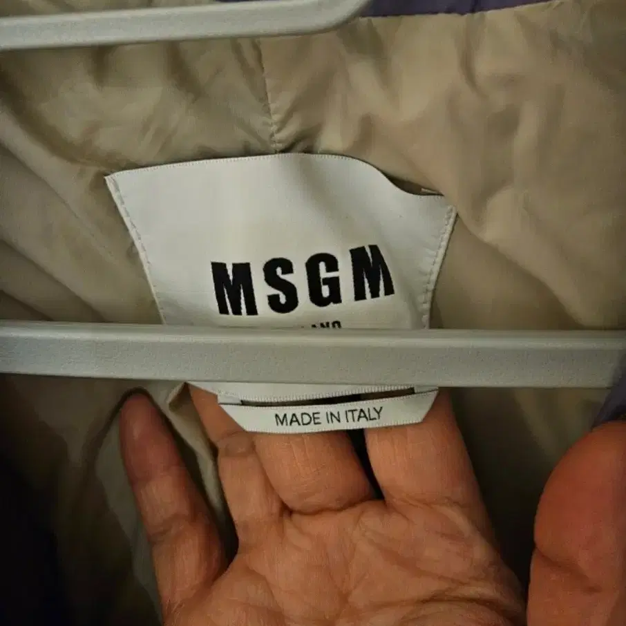 MSGM 롱 패딩