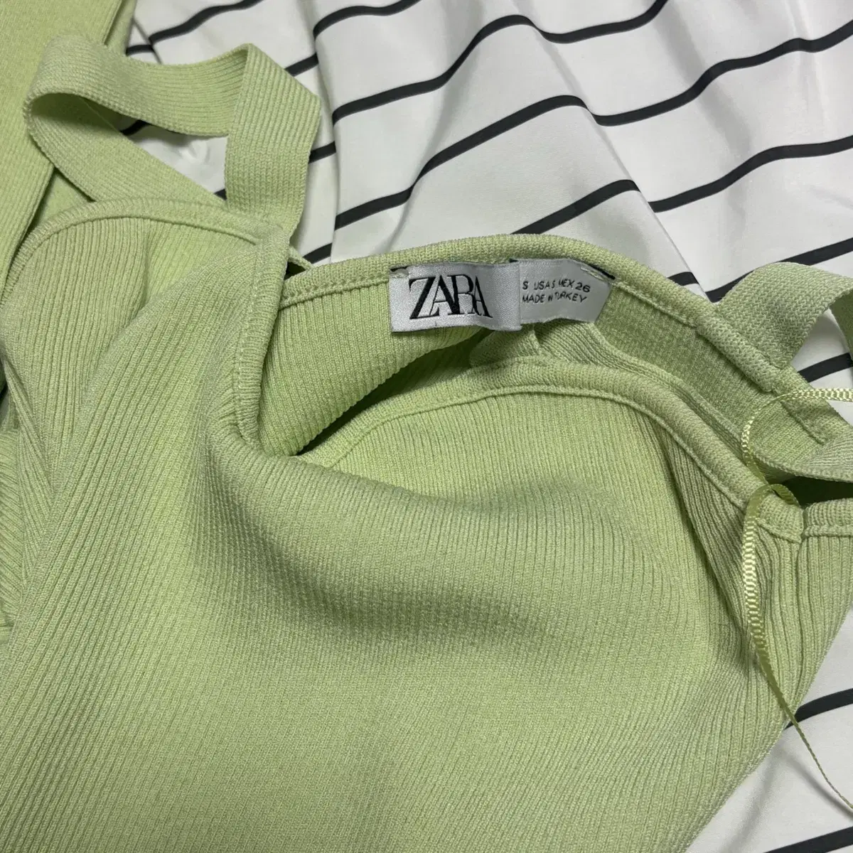 zara 자라 메로나 가디건+나시 세트