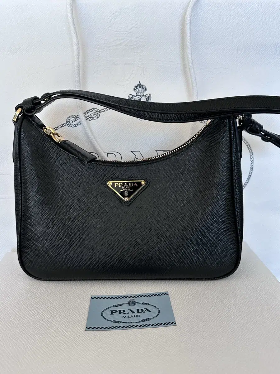 Prada Saffiano leather mini shoulder bag for sale.