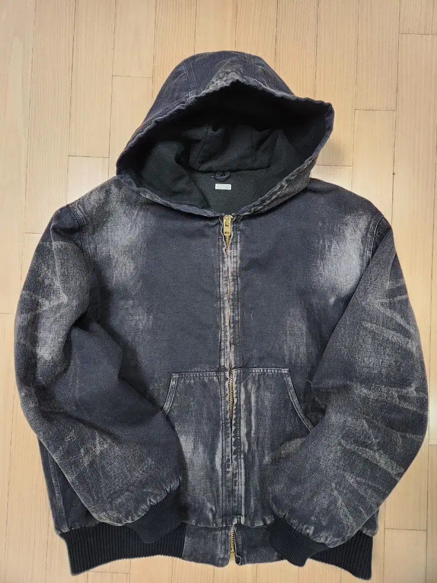 apresse silk linen hooded parka 4사이즈