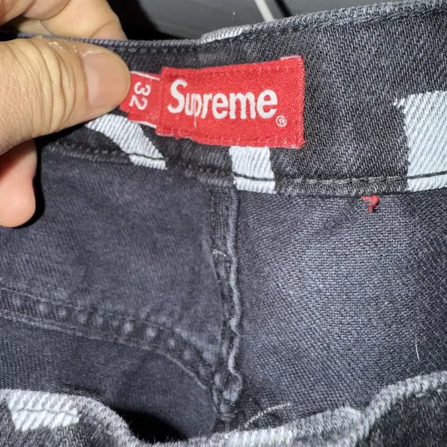 supreme 데님 팬츠 레귤러핏