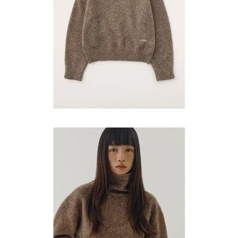 시엔느 Kaya Roll-neck Knit