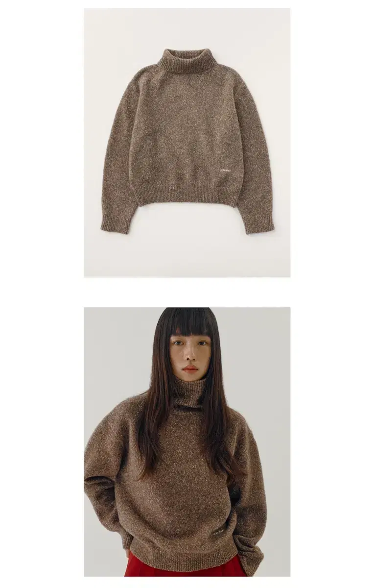 시엔느 Kaya Roll-neck Knit