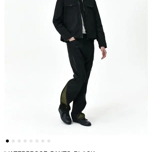 넥스트도어립스 waterproof pants black