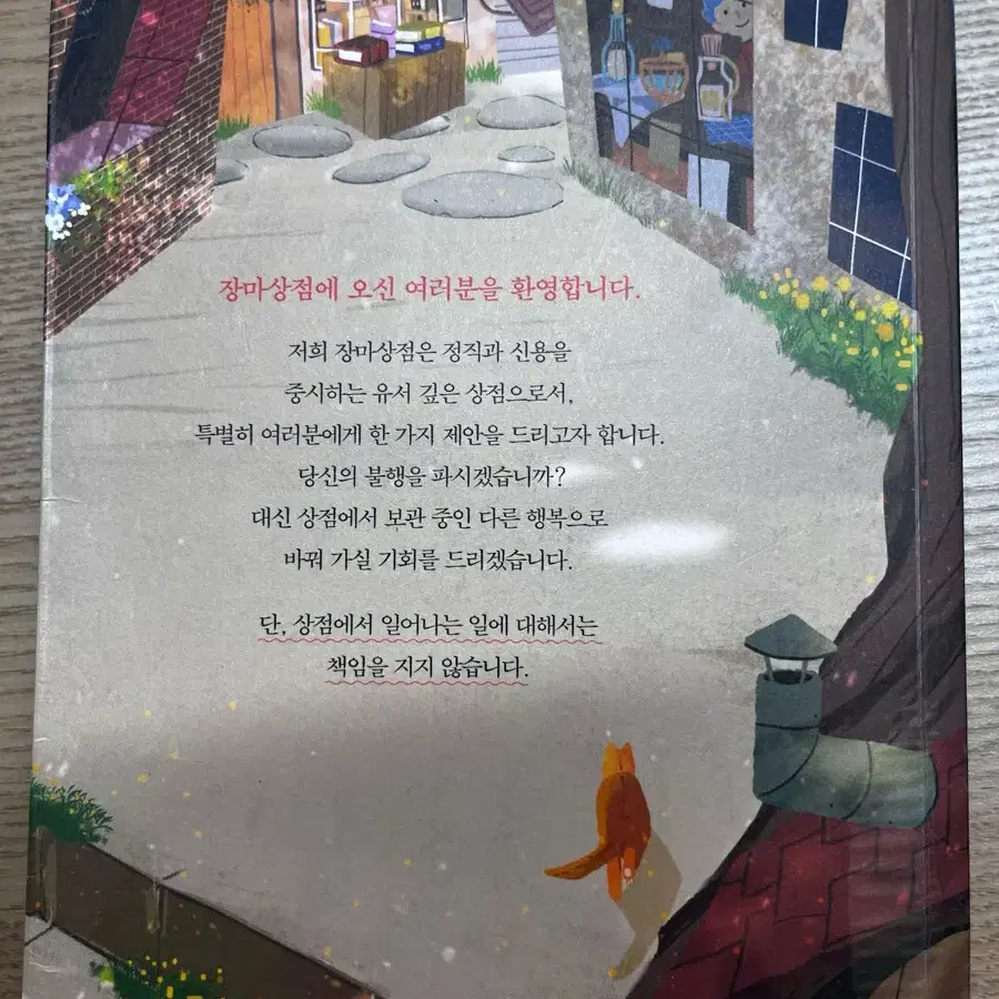 비가 오면 열리는 상점 책 판매