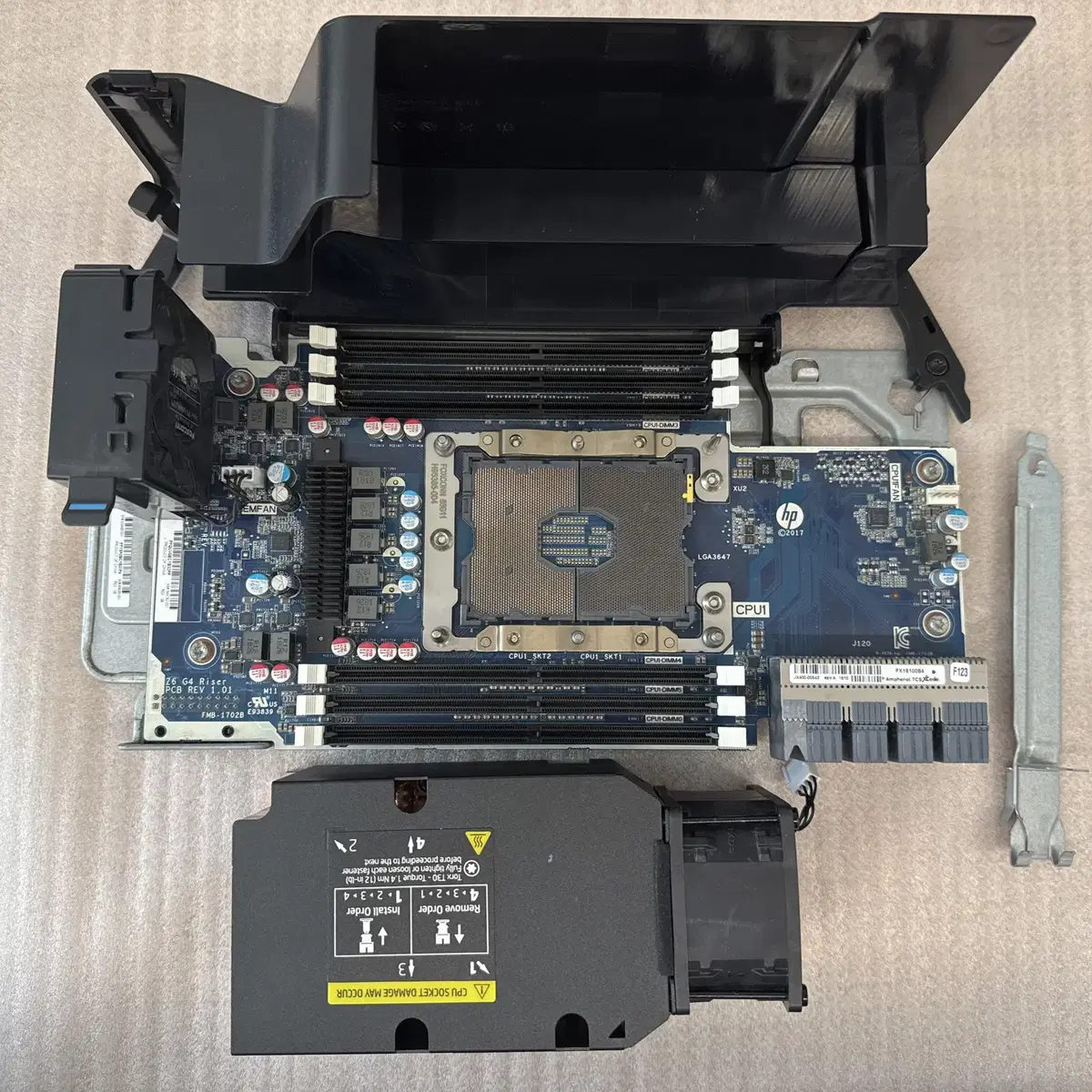 Z6 G4 2nd CPU Riser Board