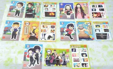 귀멸의 칼날 맥도날드 씰 세트