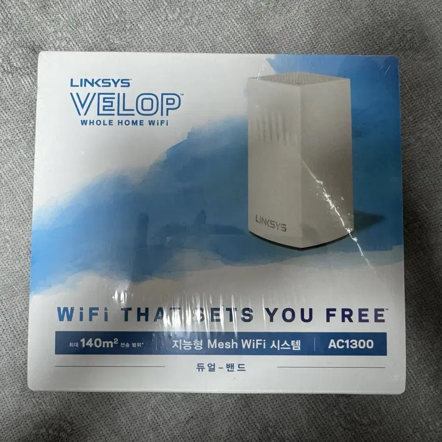 공유기 링크시스 VELOP AC1300 미개봉  WHW0101