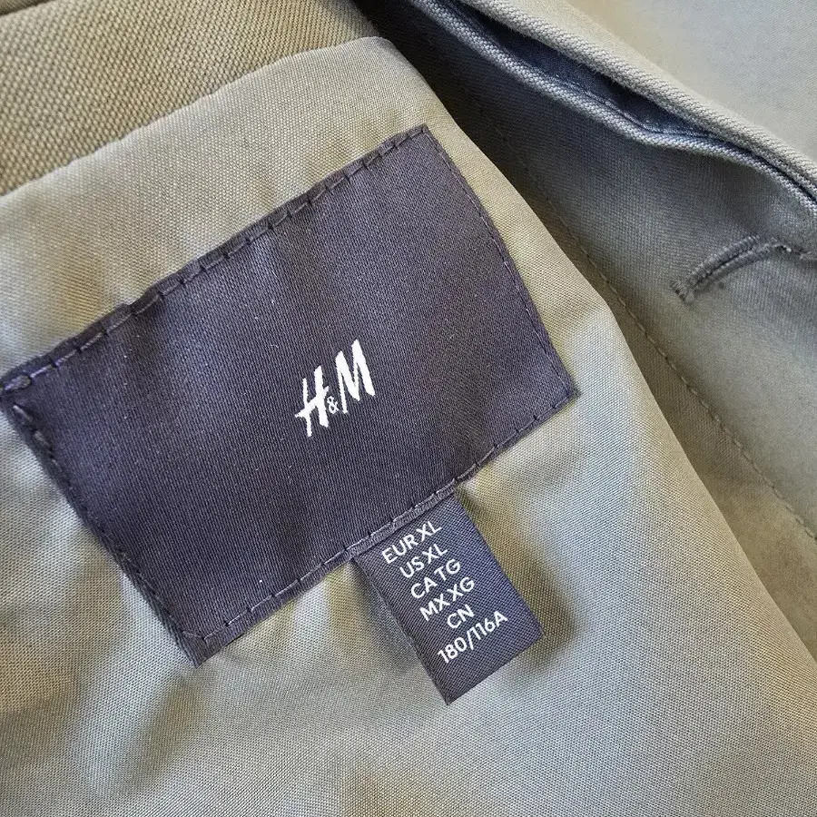 H&M 트렌치코트 자켓