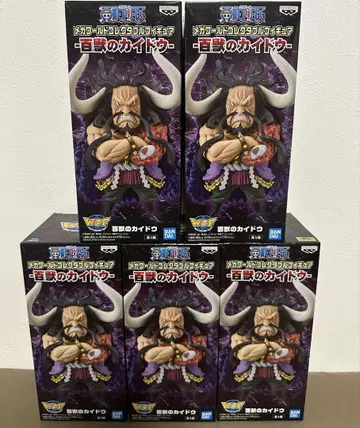 원피스 메가월드 콜렉터블 피규어 백수의 카이도 5종 세트