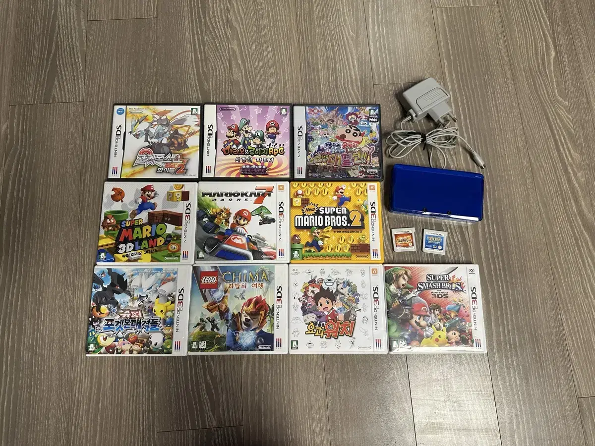 닌텐도 3ds,화이트 2, +11개