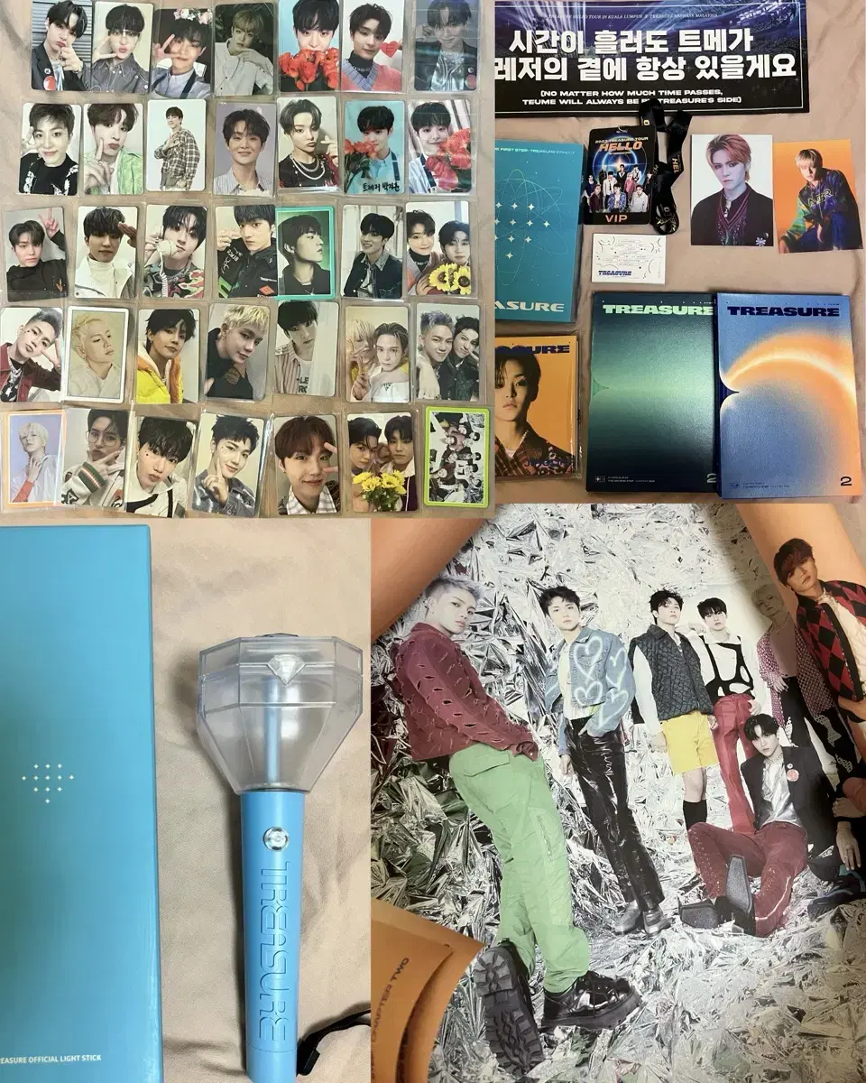 Treasure Goods bulk sell (Lightstick + Photo Card + Album + Poster)