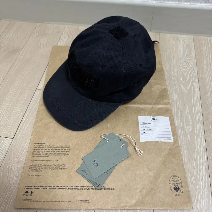 wtaps 더블탭스 캡