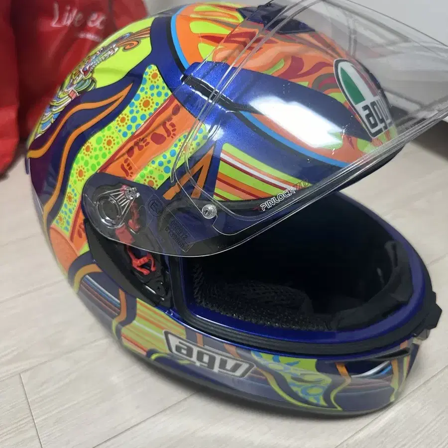 agv k3 풀페이스 헬멧 판매합니다 세나포함 m사이즈