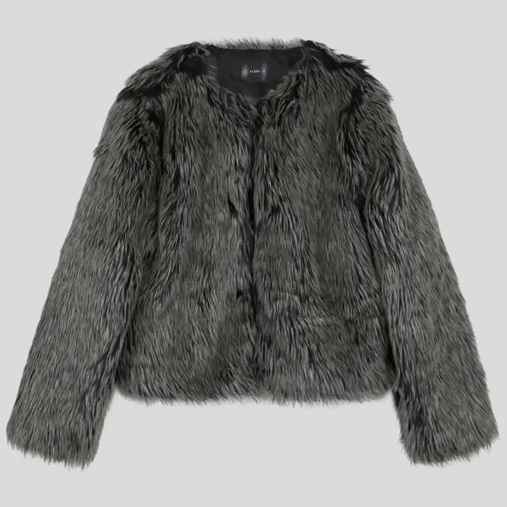 플레어업 퍼자켓 Fur Jacket (FL-046_Black)