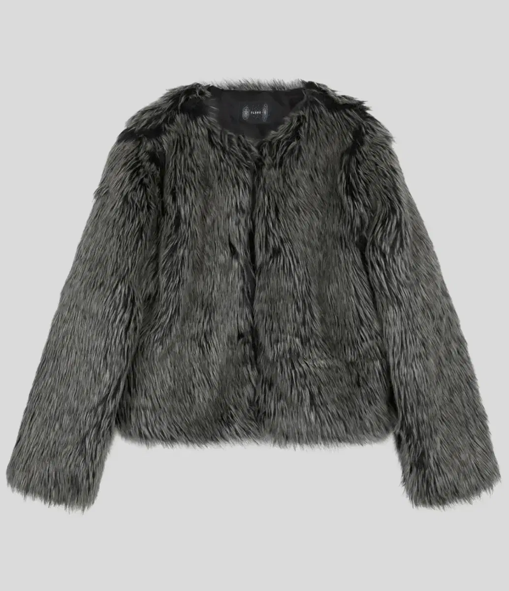 플레어업 퍼자켓 Fur Jacket (FL-046_Black)