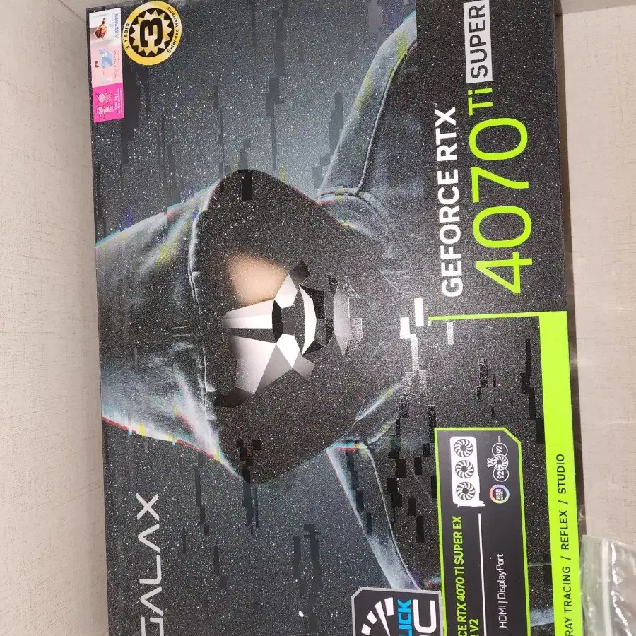 갤럭시 RTX4070TI SUPER EX GAMER V2 팝니다