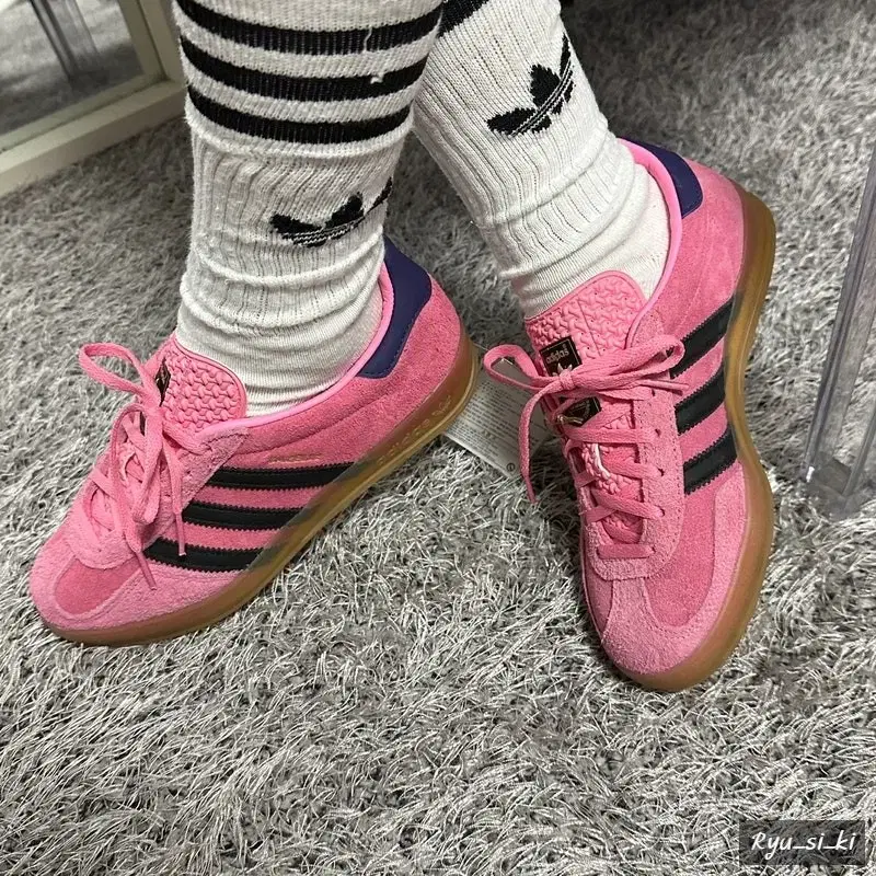 아디다스 가젤 인도어 블리스 핑크 Adidas Gazelle Indoor