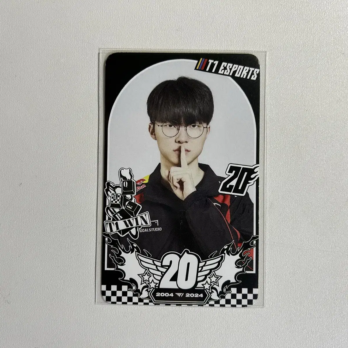 T1 T1 20th Anniversary Fei Cao Photocard