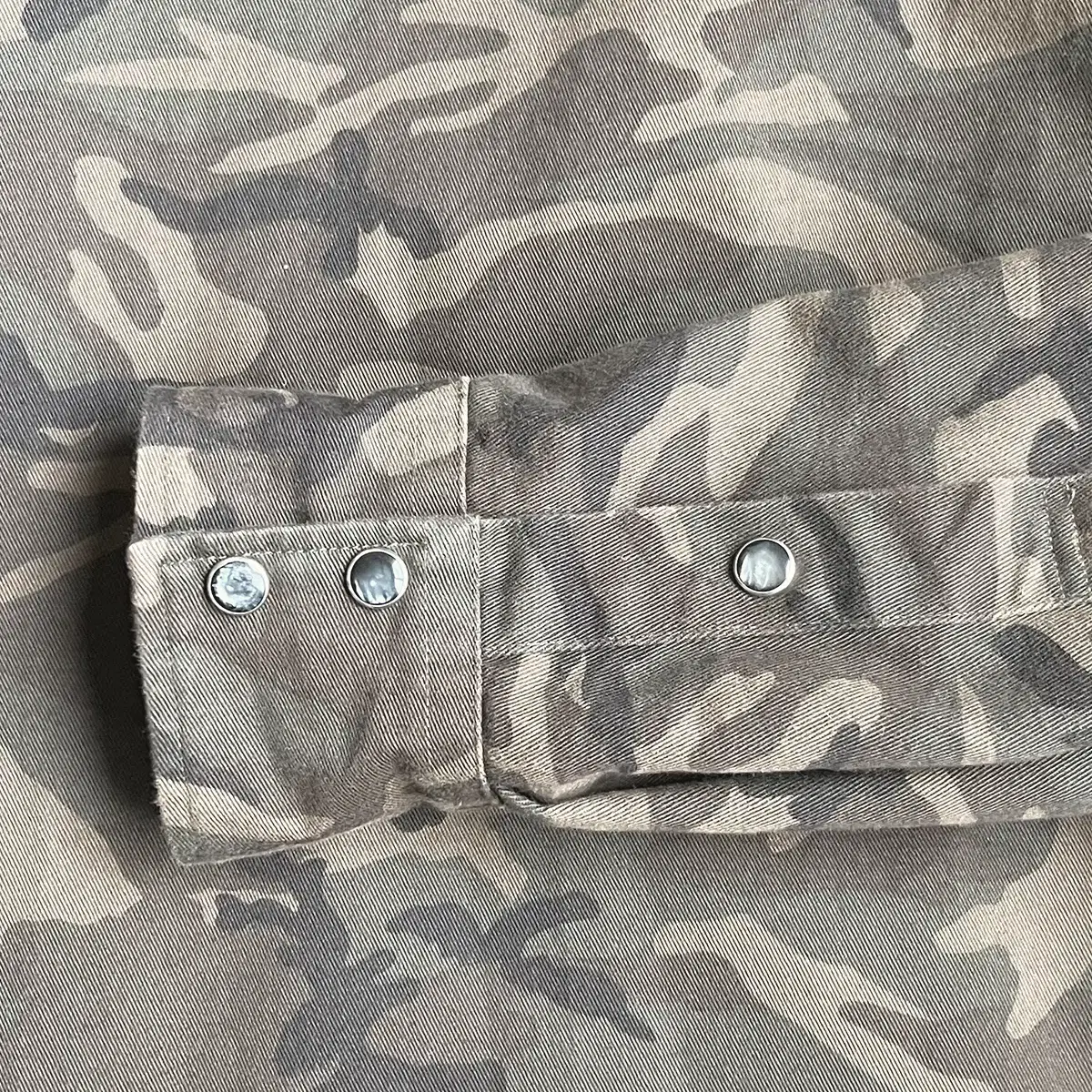 (jack rose) camo button shirt