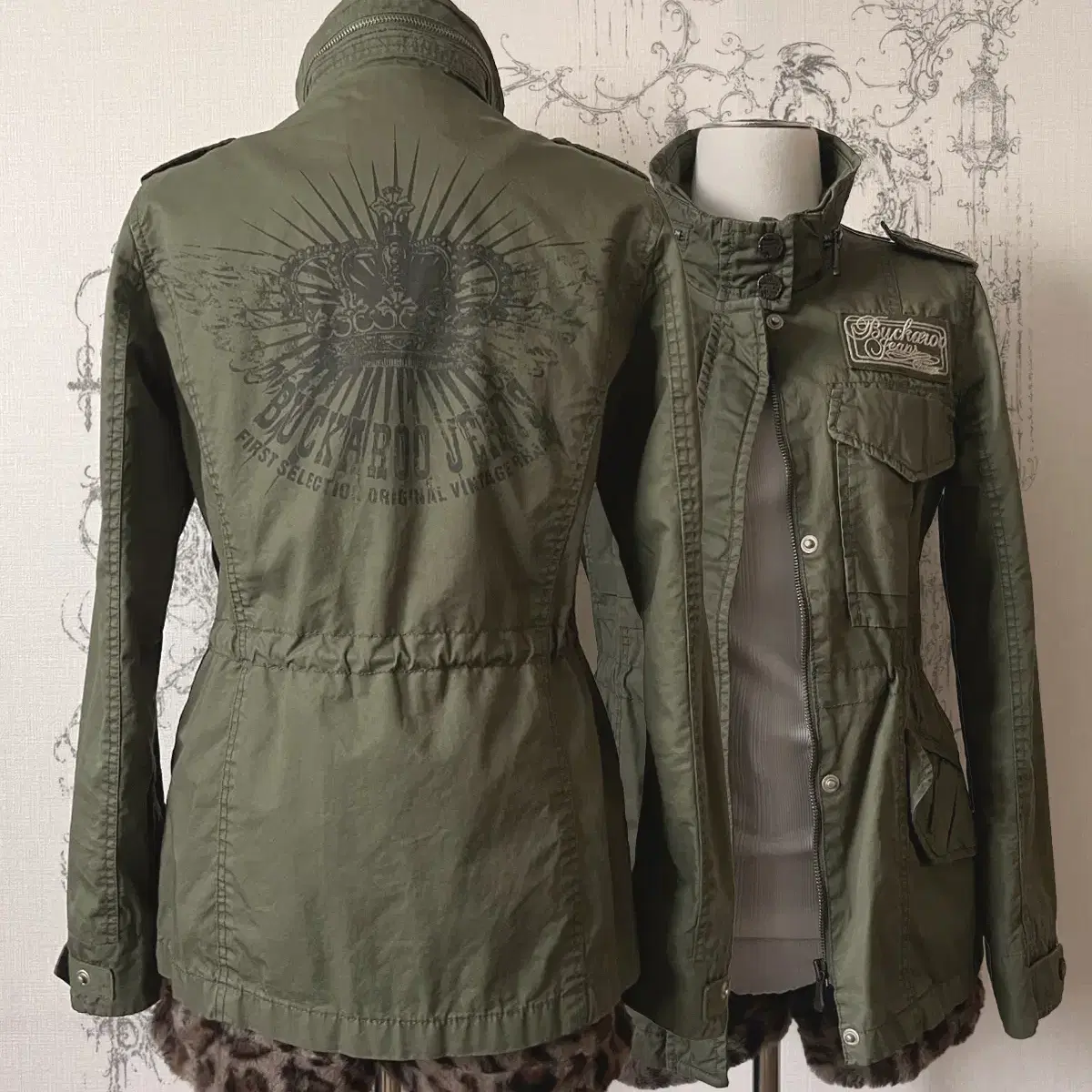 (buckaroo) crown military jacket