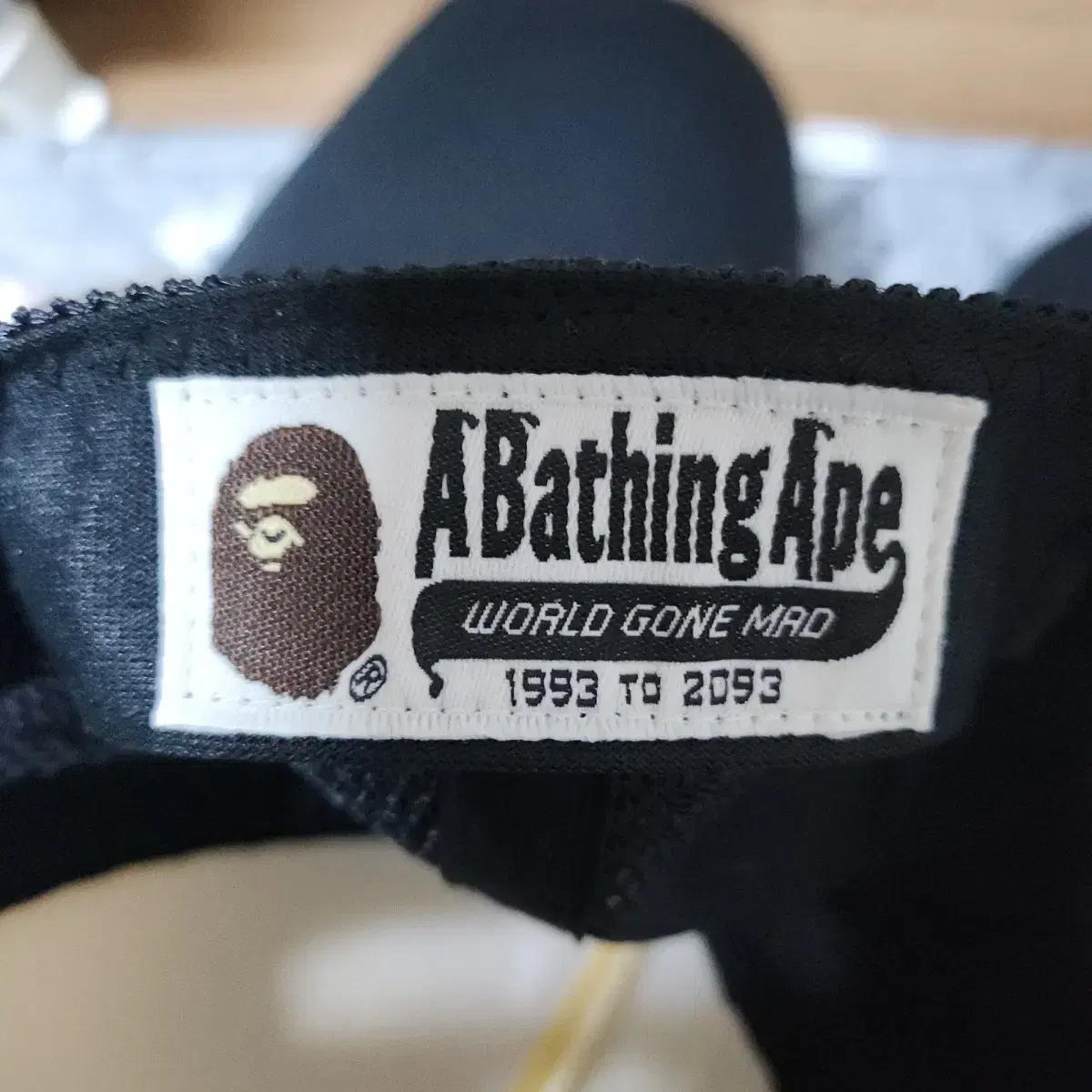 베이프 bape 컬리지 메쉬캡 매쉬캡 블랙